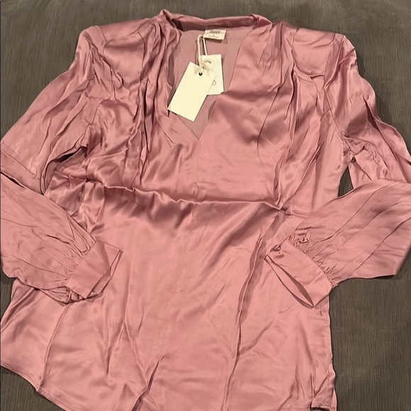 Matilda Jane Good Hart Pink Longsleeve Blouse S NWT - Picture 2 of 8